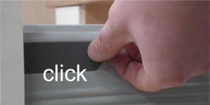 How to fit shallow Blum Tandembox Antaro drawer front