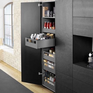 SPACE TOWER BLUM LEGRABOX PURE Soft Close (1 Shallow 4 Deep) Internal kitchen drawers Metal Fronts