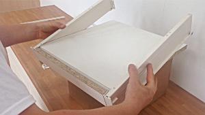How to assemble shallow inner blum  metabox drawer