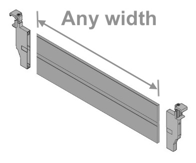 Blum Orga Line - Tandembox Antaro Cross Divider - inc connectors