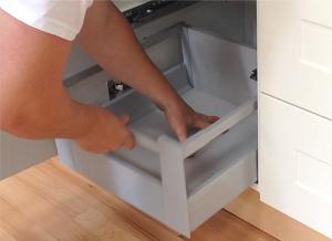 How to fit deep inner Blum Tandembox Antaro drawer runners