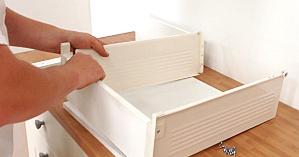 How to assemble deep inner blum metabox drawer