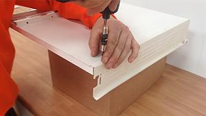 How to assemble shallow blum metabox drawer