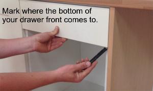How to fit shallow Blum Metabox  drawer runners