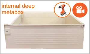 Blum Metabox deep internal drawer box