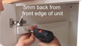 How to fit shallow inner Blum Tandembox Antaro drawer runners