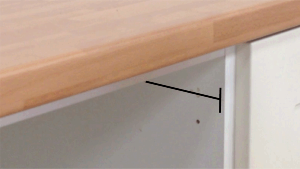 How to fit shallow inner Blum Metabox  drawer runners