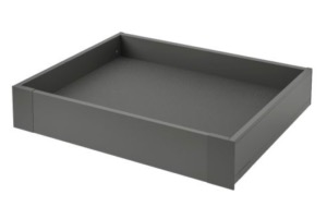 INTERNAL SHALLOW BLUM LEGRABOX soft close drawer (91mm high sides) Metal Front