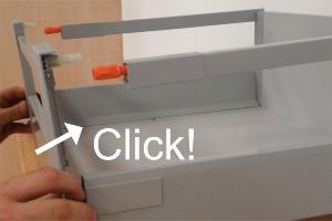 How to assemble inner deep blum tandembox Antaro drawer