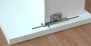 How to fit deep blum metabox drawer front