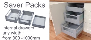 BLUM INTERNAL DRAWER SAVER PACKS