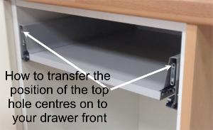 How to fit shallow Blum Tandembox Antaro drawer front