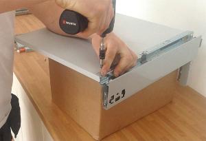 How to assemble deep Blum tandembox Antaro drawer