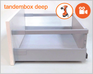 Blum Tandembox deep drawer box