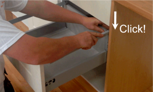 How to fit deep Blum Tandembox Antaro drawer front