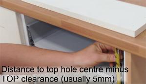 How to fit shallow Blum Tandembox Antaro drawer front